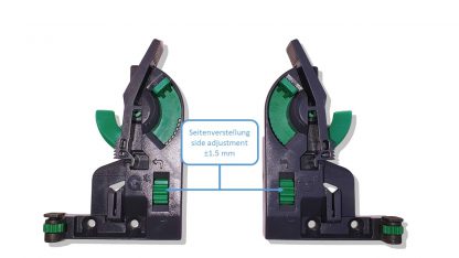 GRASS Dynamoov Tipmatic (push to open) ladegeleiders Houten laden met volledige uittrekbaarheid en 3-D verstelmogelijkheden. 1 paar ladegeleiders inclusief koppelingen - Afbeelding 5