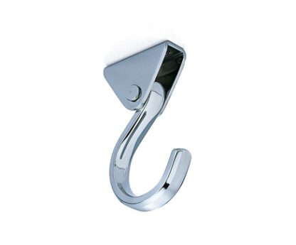 Beweegbare heavy-duty haak, gemaakt van roestvrij staal, afwerking: mat en gepolijst, 55,5 mm (2,2"), XL-JSF40TT. Roestvrijstalen haken voor muur, plafond, badkamer, buiten, zwembad en nog veel meer, door Sugatsune / LAMP® (Japan) - Afbeelding 3