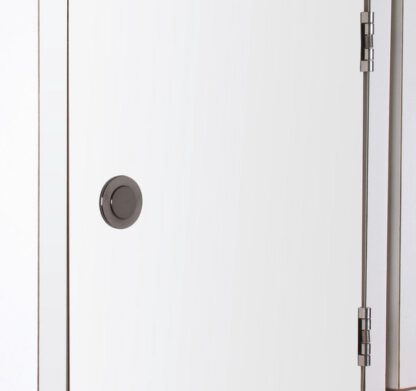 Hoogwaardige kliksluiting met handvatfunctie, gemaakt van zinklegering, oppervlak: zwart nikkel, PKL-08/BN en PKLB. Stevige drukknoop voor caravan, jacht en nog veel meer, van Sugatsune / LAMP® (Japan) - Afbeelding 7