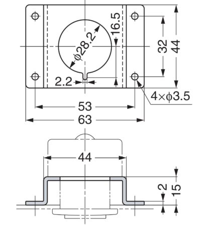 Hoogwaardige drukknopgreep van zinklegering, oppervlak: verchroomd, 18,8 mm (0,8") PK03CR. Hoge kwaliteit solide en elegante pushlock gemaakt van ZDC voor lade, campermeubilair, boten, privévliegtuigen en nog veel meer, door Sugatsune / LAMP® (Japan) - Afbeelding 4
