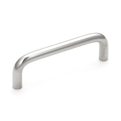 RVS deurkruk V2A (SUS304), 66 mm (2.6″) H-42-C-8. Hoogwaardige roestvrijstalen deurkruk van roestvrij staal V2A (SUS304), hoogglans gepolijst, voor vochtige omgevingen, schepen, voedsel, medische ruimte door Sugatsune / LAMP® (Japan)