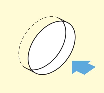 Exclusieve SUS304 ronde roestvrijstalen handgreep, 60 mm (2,4″) SMH-60. Ronde RVS kuipgreep van RVS V2A, satijn mat, voor laden, kasten, vochtige omgevingen, schepen, jachten, caravans van Sugatsune / LAMP® (Japan) - Afbeelding 3