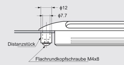 Hoogwaardige rechthoekige handgreepschaal gemaakt van massief zinklegering, oppervlak: brons, 130 mm (5,2") UTZ-130SCP. Meubelhandvat UTZ-130SCP voor plaatwerk, hout, lade, kast, kantoormeubilair, slaapkamermeubilair, door Sugatsune / LAMP® (Japan) - Afbeelding 4