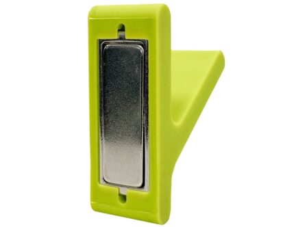 Sterke magneethaak, gecoat met siliconen, oppervlak: groengeel, 46 mm (1,9"), PXB-GN05M-101-GY.
Siliconen haken voor koelkast, magneetbord, sleutelwand, locker, metalen kast, metalen wand en nog veel meer, van Sugatsune / LAMP® (Japan) - Afbeelding 5