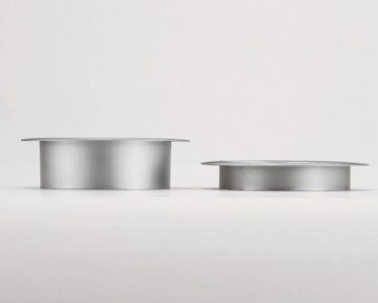 Hoogwaardige ronde vuilnisworp, gemaakt van roestvrij staal, oppervlak: glanzend gepolijst, 82 mm (3,3"), AN-DH005-MR. RVS afvalgooi, voor systeemcatering, winkelinrichting, schoonheidssalon, dokterspraktijk en nog veel meer, van Sugatsune / LAMP® (Japan) - Afbeelding 4