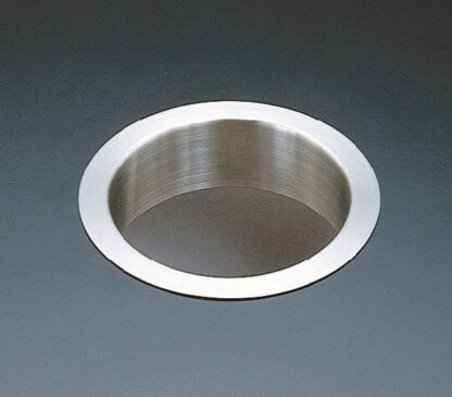 Hoogwaardig rond strooisel, gemaakt van roestvrij staal, oppervlak: mat gesatineerd, 300 mm (11,9"), AN-DH028-HL. RVS afvalafval, voor systeemcatering, winkelinrichting, catering, medische sector en nog veel meer, door Sugatsune / LAMP® (Japan) - Afbeelding 6