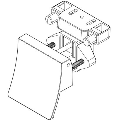Robuuste kliksluiting met hefhandgreep, gemaakt van zamak, oppervlak: RVS look, design: vierkant, 14.03.077-0. Hefhendel met zelfsluitend slot en soft-close voor caravans, jachten en nog veel meer, van SISO Denemarken - Afbeelding 10