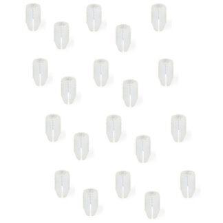20-delige stevige inrijhuls geschikt voor schroeven ⌀3 mm, gemaakt van nylon (PA), 10 mm (25/64"), 9040920. Praktische uitbreidingshuls voor meubelaansluiting, korpusmontage, plankmontage en nog veel meer, van EMUCA
